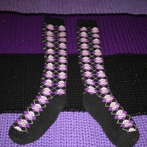 Lightly used knee high socks